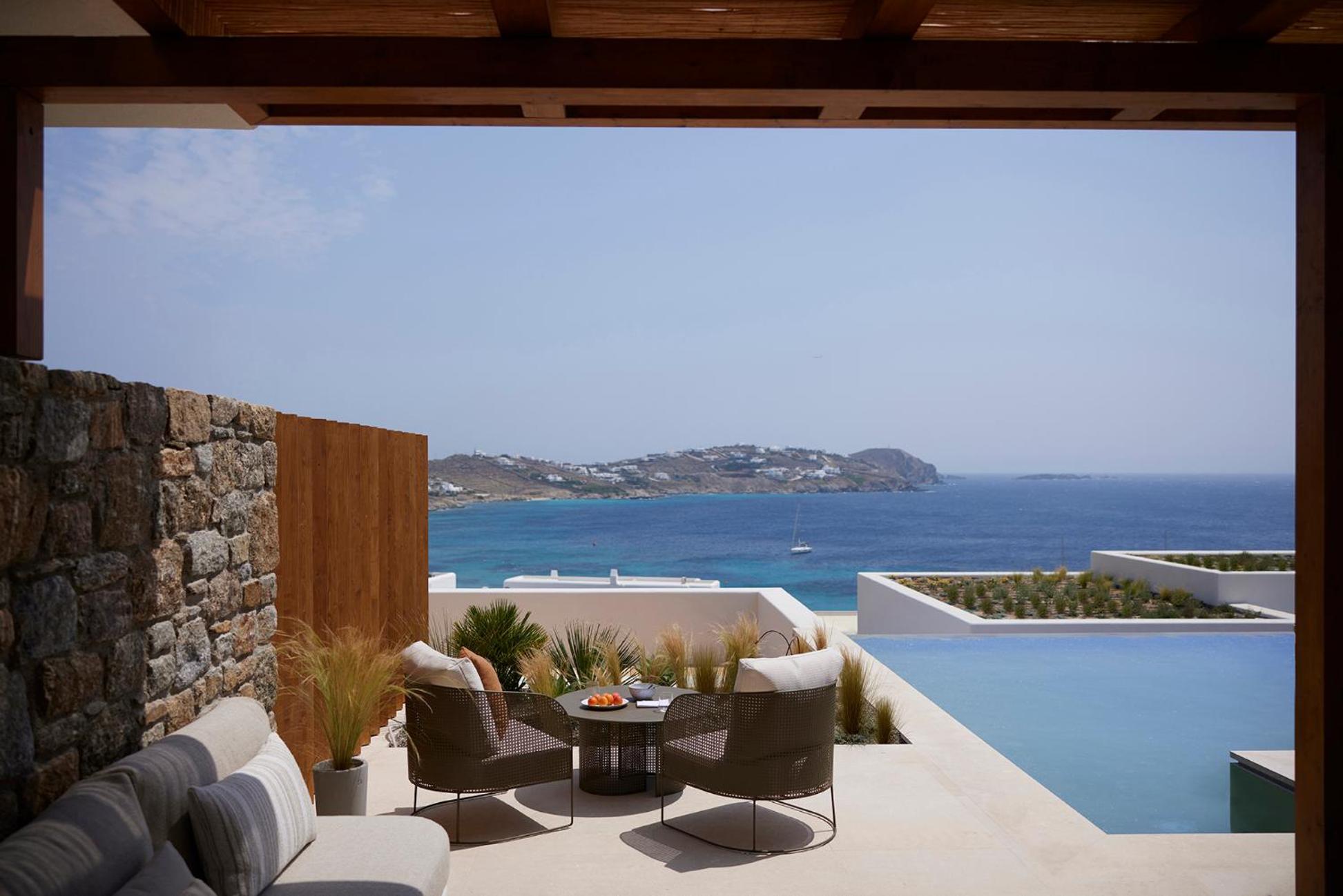 The Coast Bill&Coo-The Leading Hotels Of The World (Adults Only) Agios Ioannis Diakoftis Cameră foto